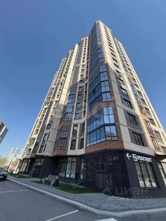 2-к кв. Воронежская область, Воронеж Ростовская ул., 73Дк2 (48.3 м) - Фото 1