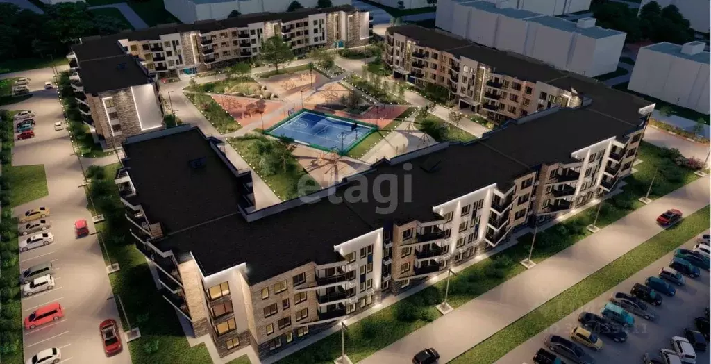 Студия Пермский край, Пермь Рионская ул., 4А (26.8 м) - Фото 1