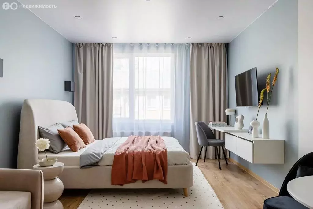 Квартира-студия: Краснодар, Обрывная улица, 132/1к8 (23.2 м) - Фото 1