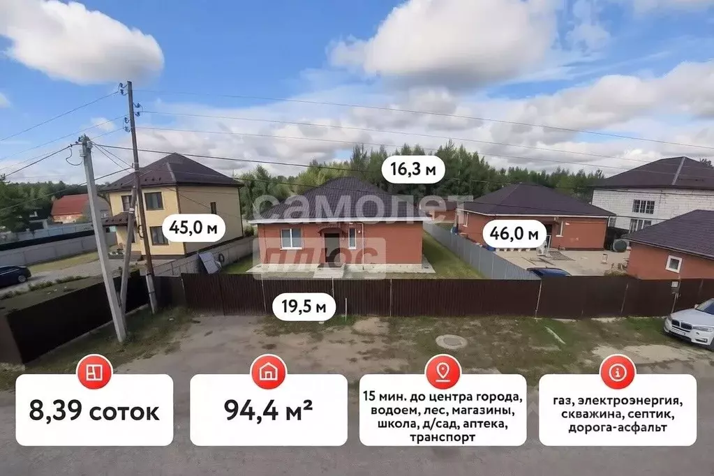 Дом в Тюменская область, Тюмень ул. Рублевская, 79 (94 м) - Фото 2