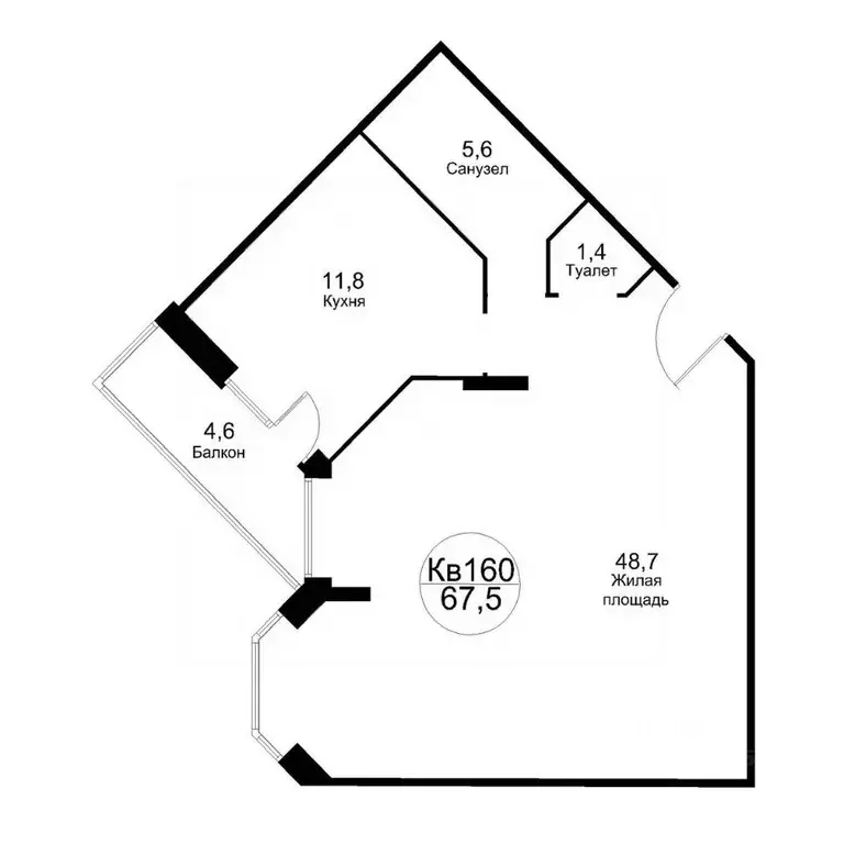 3-к кв. Московская область, Рузский муниципальный округ, Тучково пгт ... - Фото 1