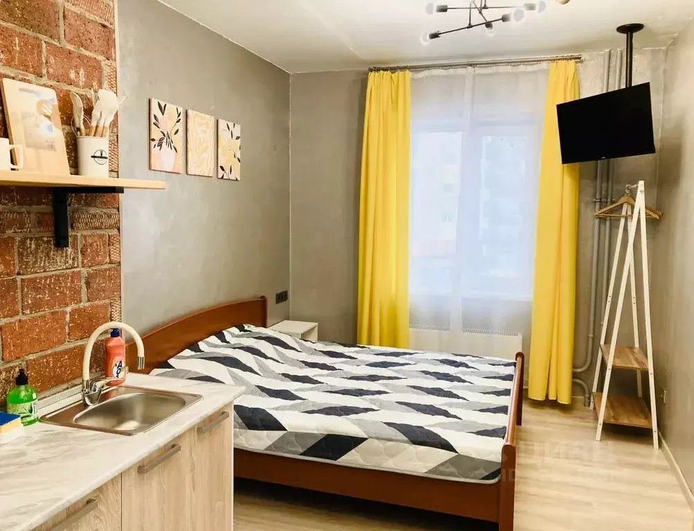 Студия Томская область, Томск ул. Войкова, 49 (32.0 м) - Фото 2