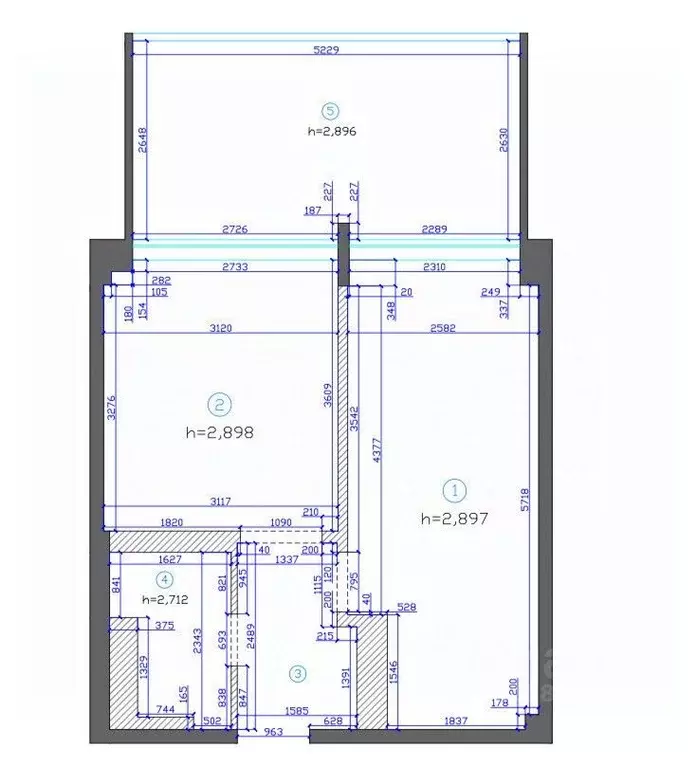 1-к кв. Крым, Ялта муниципальный округ, Гурзуф пгт ул. Геологов, 7Б ... - Фото 2