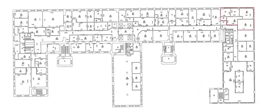 Офис в Москва 3-я Рыбинская ул., 18с20 (169 м) - Фото 2