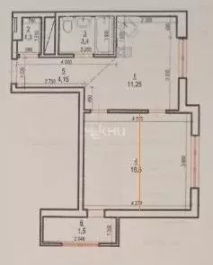 Продаётся 1-к квартира, 38.1 м - Фото 0