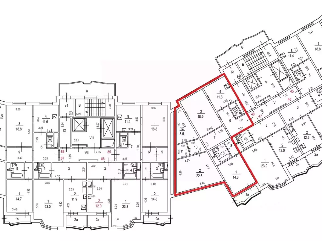 3-к кв. Москва ул. Новинки, 1 (105.0 м) - Фото 1