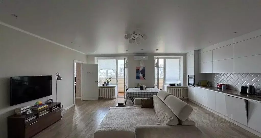 3-к кв. Самарская область, Самара ул. Буянова, 100 (73.0 м) - Фото 2
