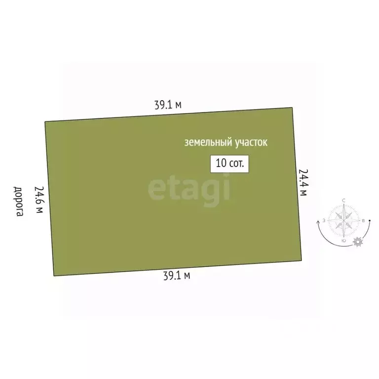 Участок в Башкортостан, Стерлитамакский район, Казадаевский сельсовет, ... - Фото 2