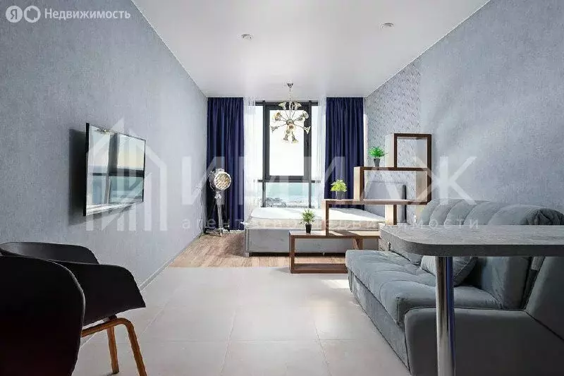 Квартира-студия: Сочи, улица Ленина, 298Бк7 (34 м) - Фото 1