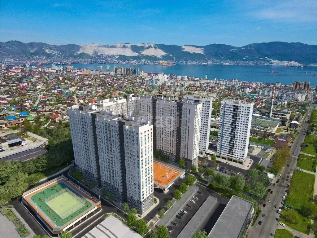 1-к кв. Краснодарский край, Новороссийск ул. Куникова, 47Г (37.3 м) - Фото 1