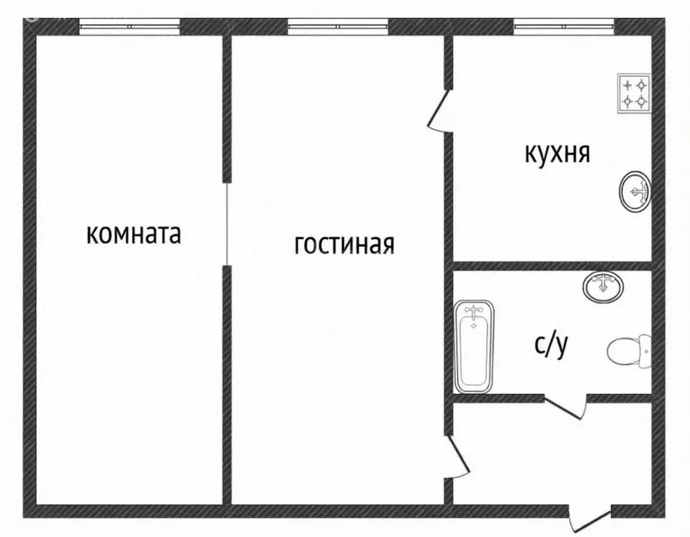 2-комнатная квартира: Ярославль, район Дядьково, Театральная улица, 20 ... - Фото 1