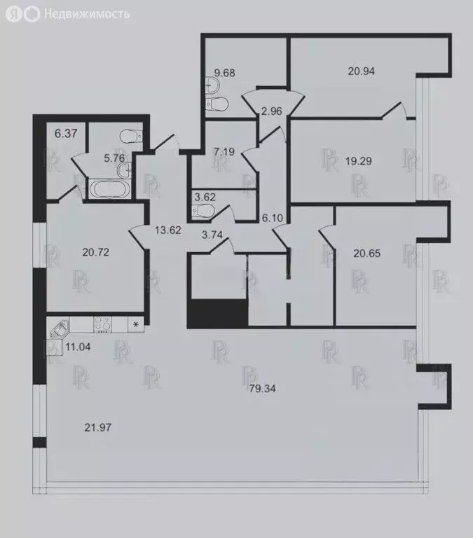 5-комнатная квартира: Москва, улица Костикова, 4к1 (275 м) - Фото 1