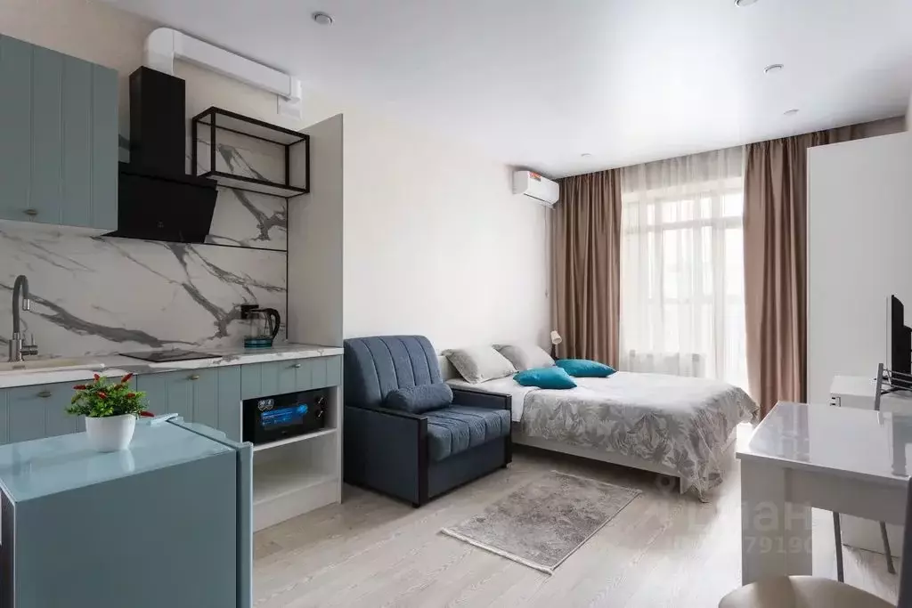 Студия Новосибирская область, Новосибирск ул. Державина, 50 (28.0 м) - Фото 0