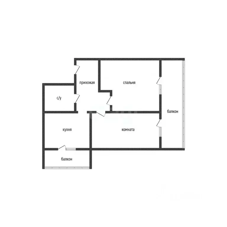 2-к кв. Краснодарский край, Краснодар ул. Куликова Поля, 16 (36.4 м) - Фото 2