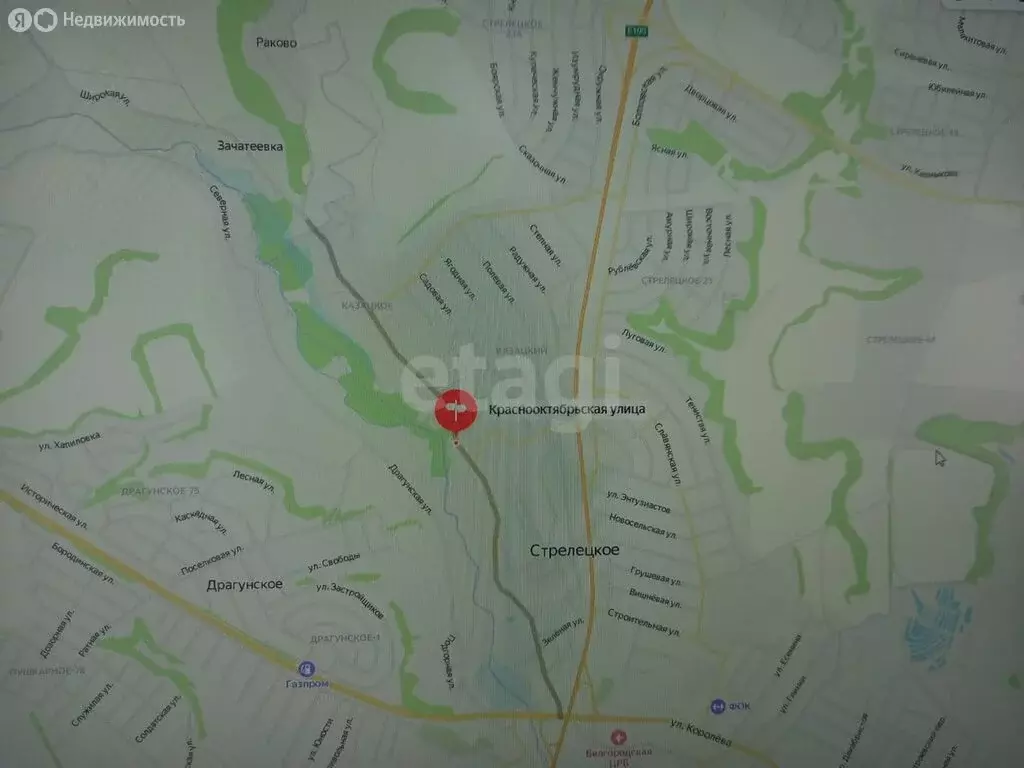 Участок в село Стрелецкое, Краснооктябрьская улица (12.2 м) - Фото 2