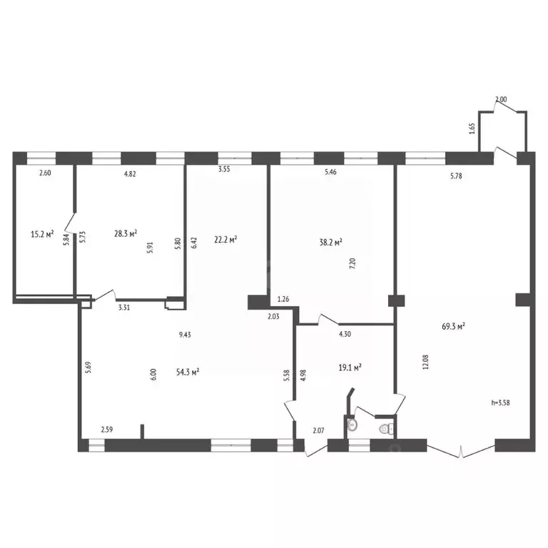 Помещение свободного назначения в Тюменская область, Тюмень ул. ... - Фото 2
