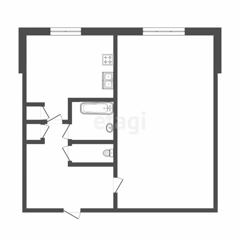 1-комнатная квартира: Саранск, Ярославская улица, 9 (33.1 м) - Фото 1