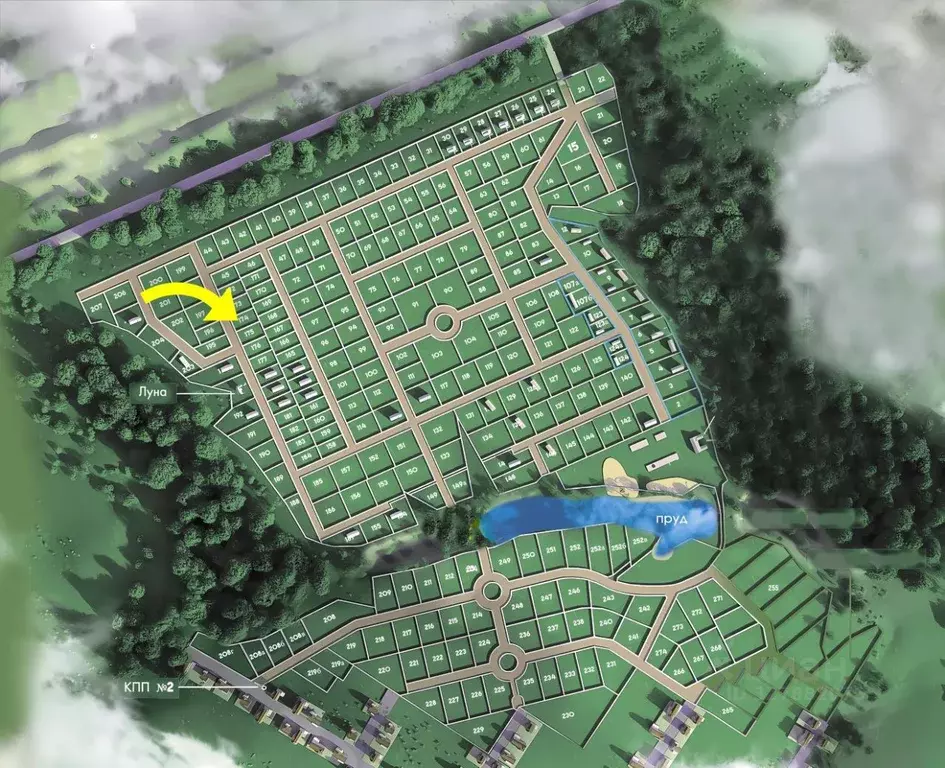 Участок в Тульская область, Заокский район, Демидовское с/пос, с. ... - Фото 1