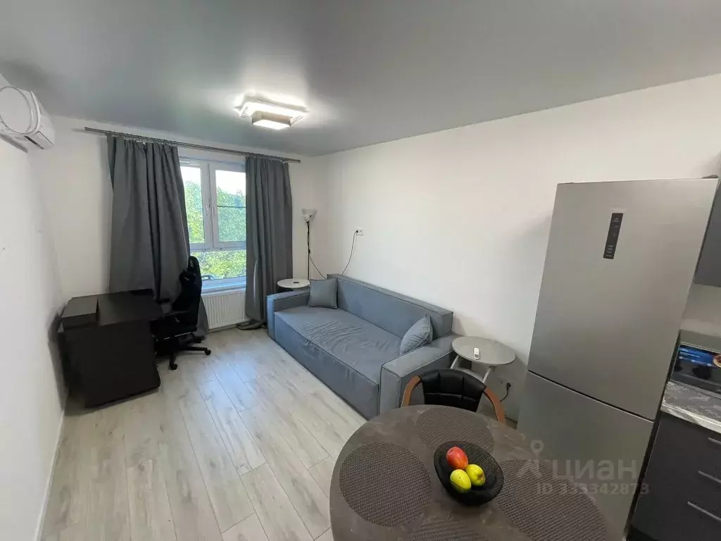 Студия Москва ул. Корнейчука, 27 (27.0 м) - Фото 1