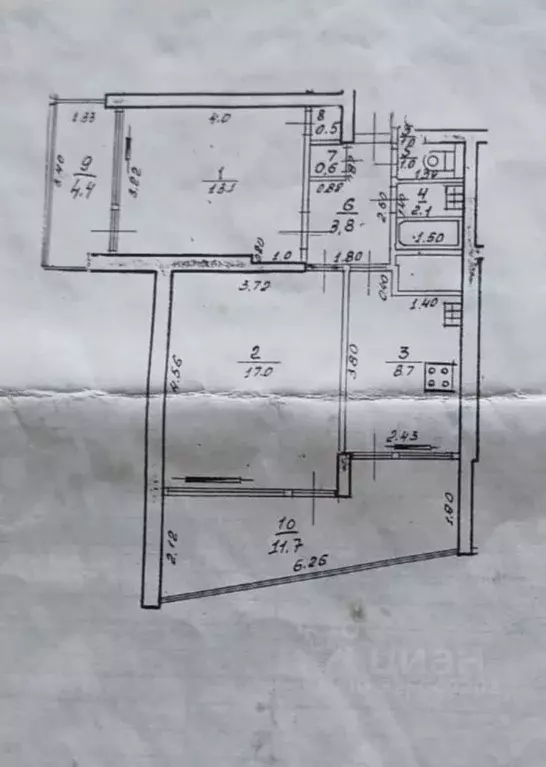 2-к кв. Краснодарский край, Сочи Центральный мкр, ул. Островского, ... - Фото 2