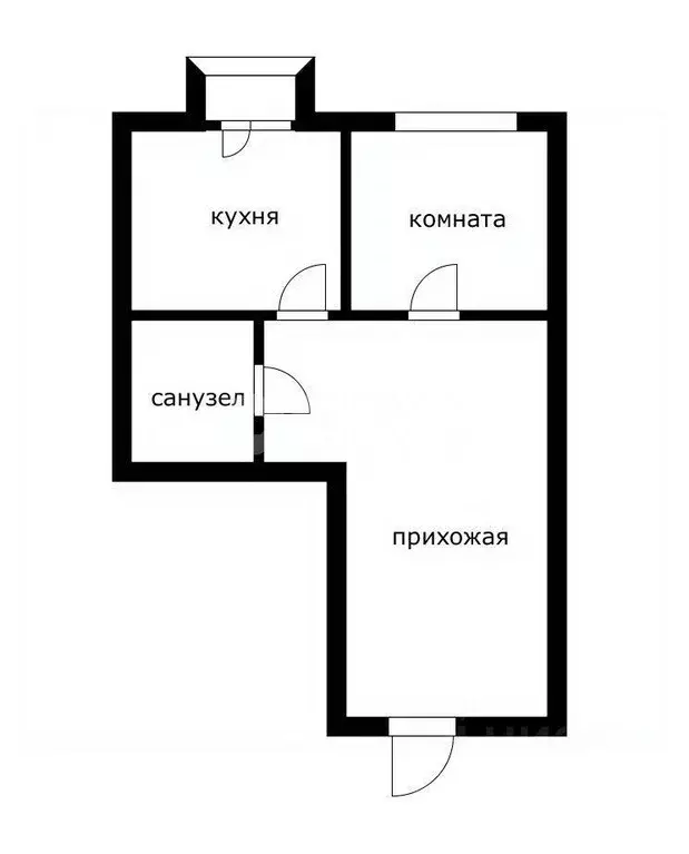 Квартира, 1 комната, 28 м - Фото 0