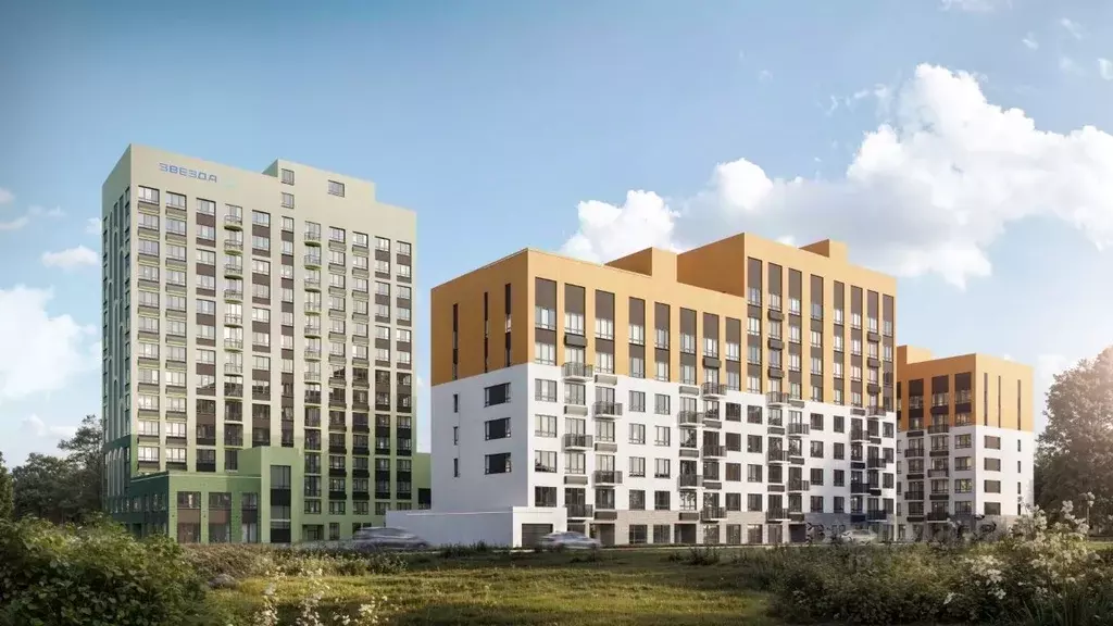 2-к кв. Тюменская область, Тюмень Парфеновская горка жилой комплекс ... - Фото 1