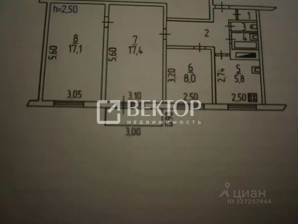 3-к кв. Ивановская область, Шуя ул. Свердлова, 28 (74.0 м) - Фото 2
