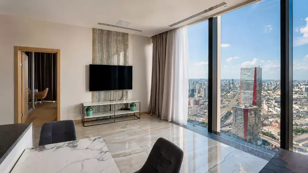 3-к кв. Москва 1-й Красногвардейский проезд, 22с1 (89.0 м) - Фото 2