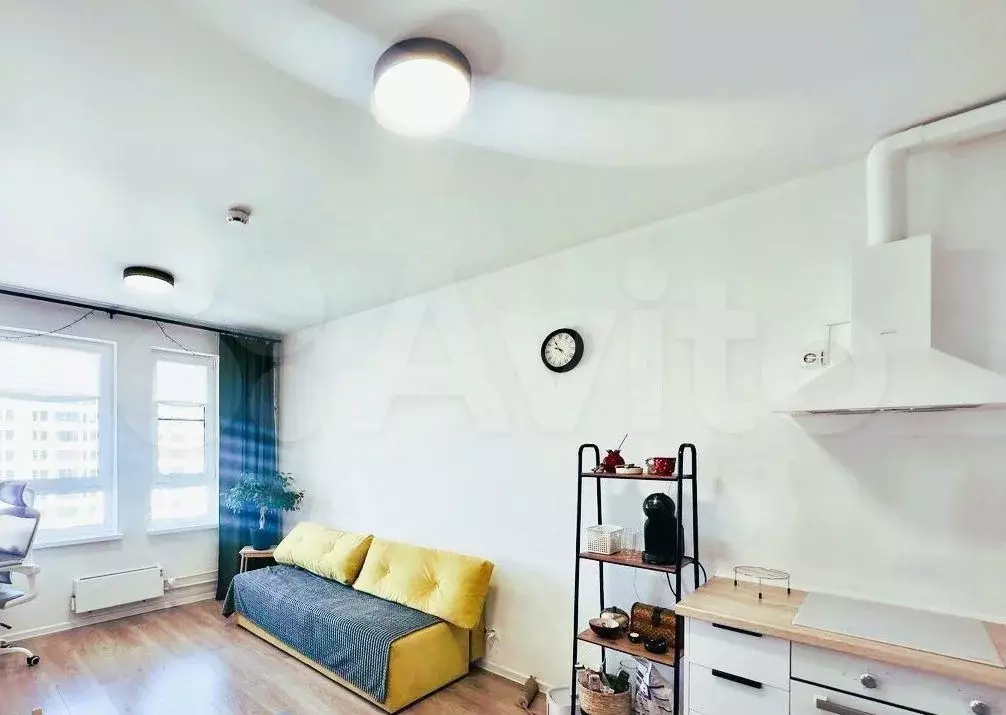 Квартира-студия, 26 м, 6/18 эт. - Фото 1