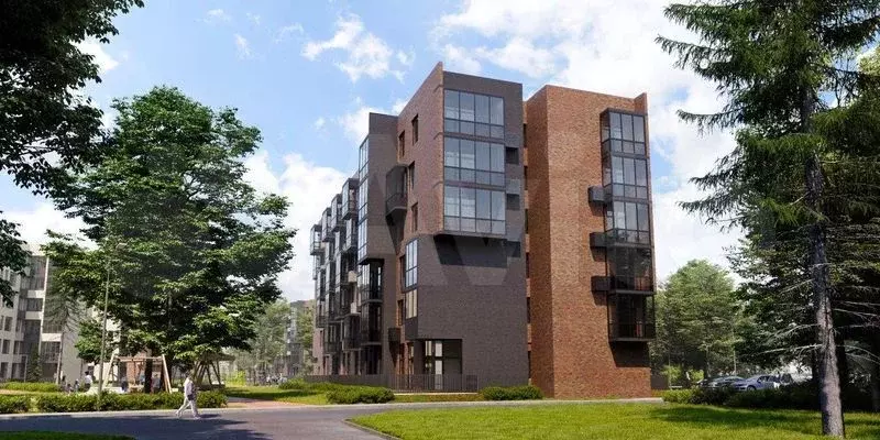 1-к. квартира, 38,9 м, 2/6 эт. - Фото 1
