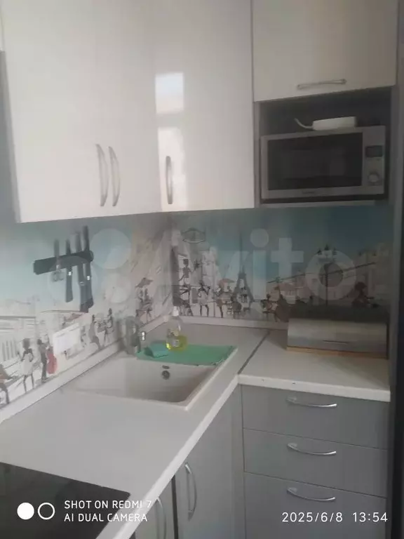 1-к. квартира, 34,1 м, 6/8 эт. - Фото 1