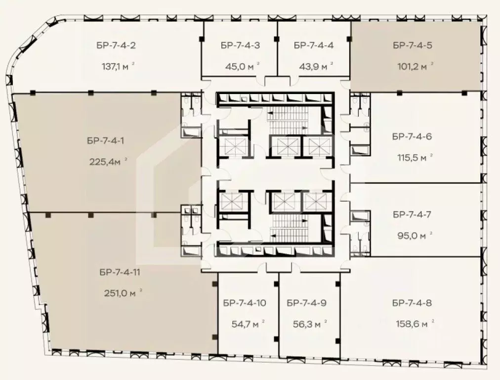 Помещение свободного назначения в Москва Холодильный пер., 3к1 (476 м) - Фото 2