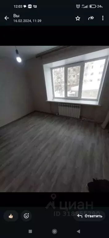 Комната Татарстан, Зеленодольск ул. Ивана Заикина, 14 (18.0 м) - Фото 0