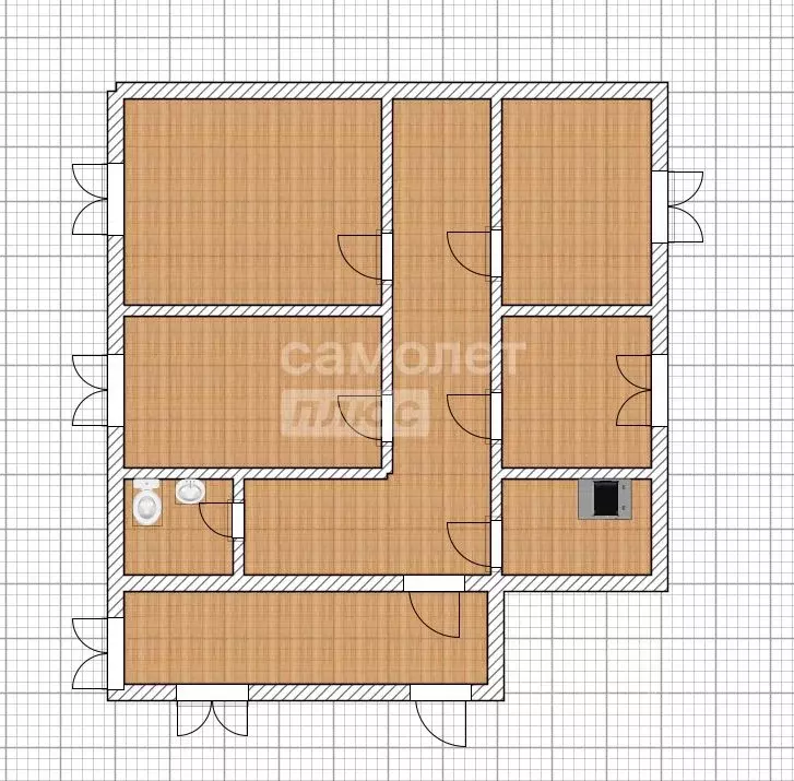 Дом в Алтайский край, Зональный район, пос. Сафоновка Садовая ул., 9/1 ... - Фото 2