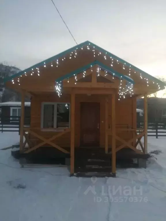 Дом в Алтай, Чемальский район, с. Чемал ул. Кольцевая, 65А (24 м) - Фото 1