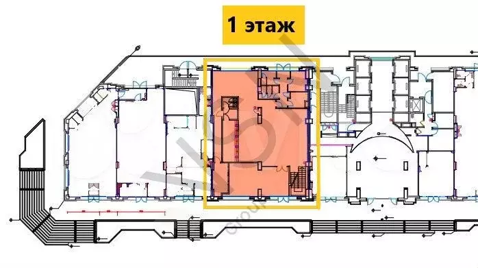 Свободное назначение, 532м2, витрины, трафик - Фото 0