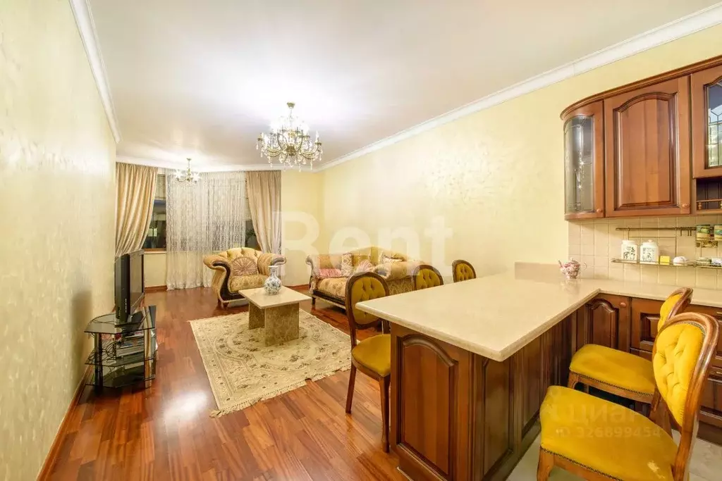 3-к кв. Москва ул. Пырьева, 9к2 (105.0 м) - Фото 2