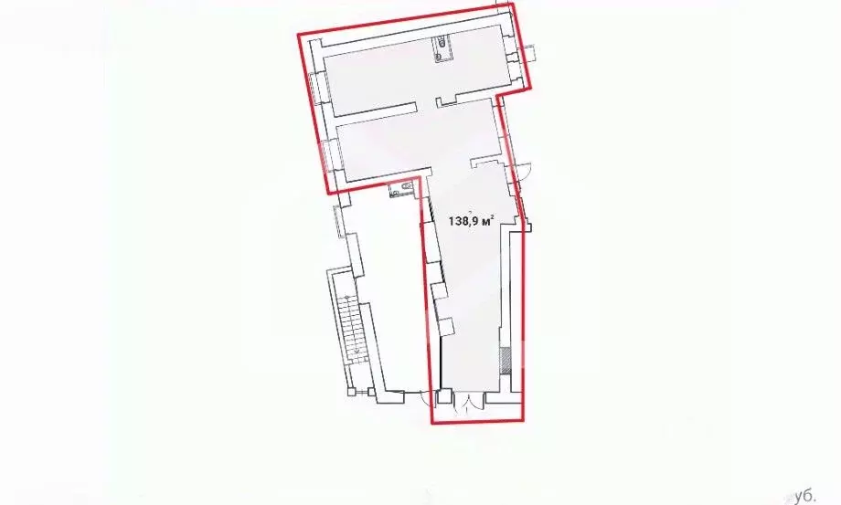 Торговая площадь в Москва ул. Земляной Вал, 23С1 (139 м) - Фото 2