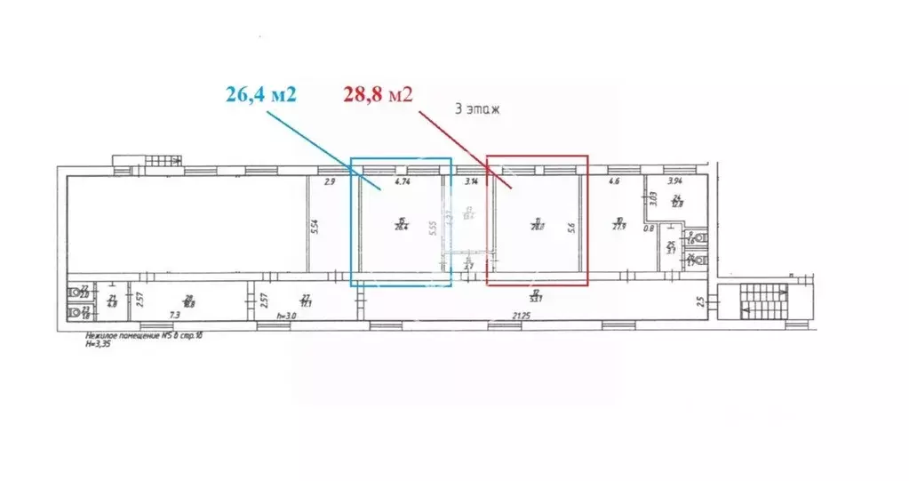 Офис в Калужская область, Калуга ул. Пестеля, 15 (29 м) - Фото 2