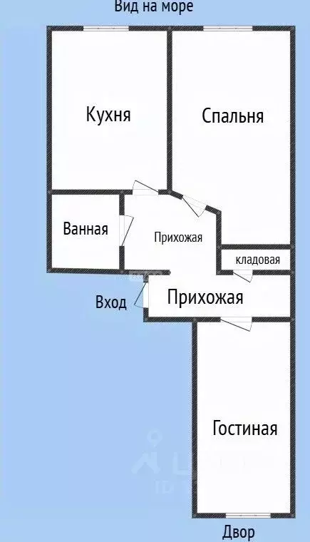 2-к кв. Дагестан, Махачкала ул. Заморская, 25 (87.5 м) - Фото 2
