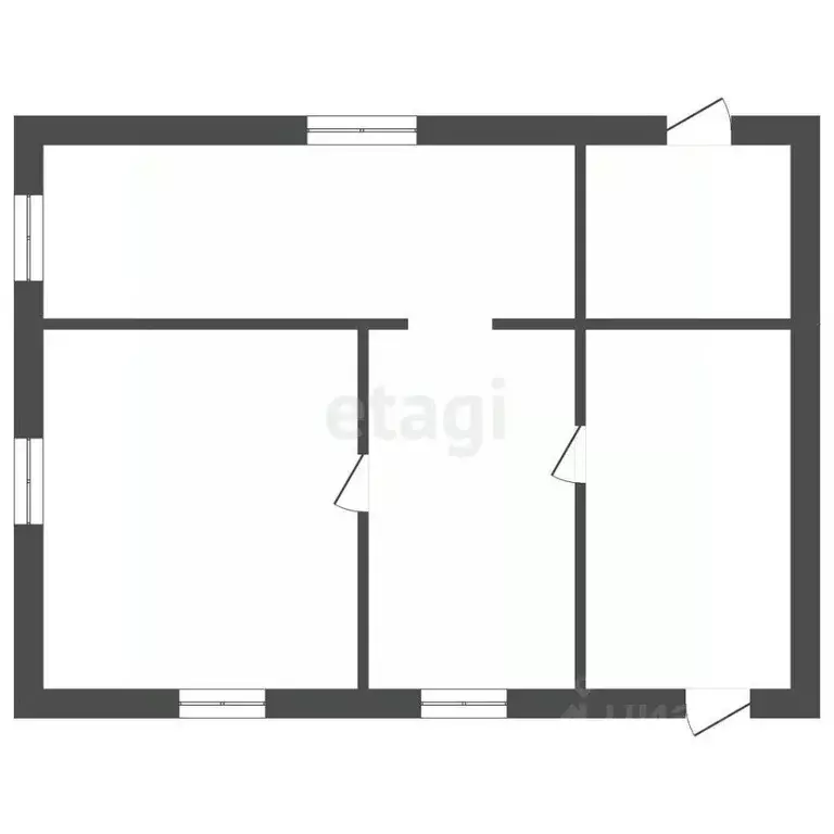 Дом в Забайкальский край, Чернышевск пгт ул. Линия 4Б, 5А (78 м) - Фото 2