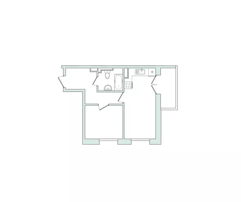 1-к кв. Иркутская область, Иркутск ул. Петрова, 18 (40.1 м) - Фото 0