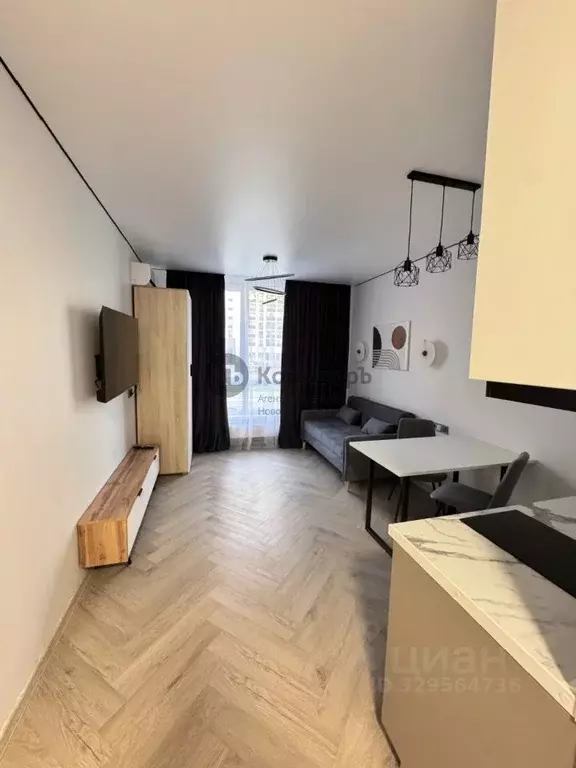 Студия Москва Производственная ул., 17 (23.0 м) - Фото 2