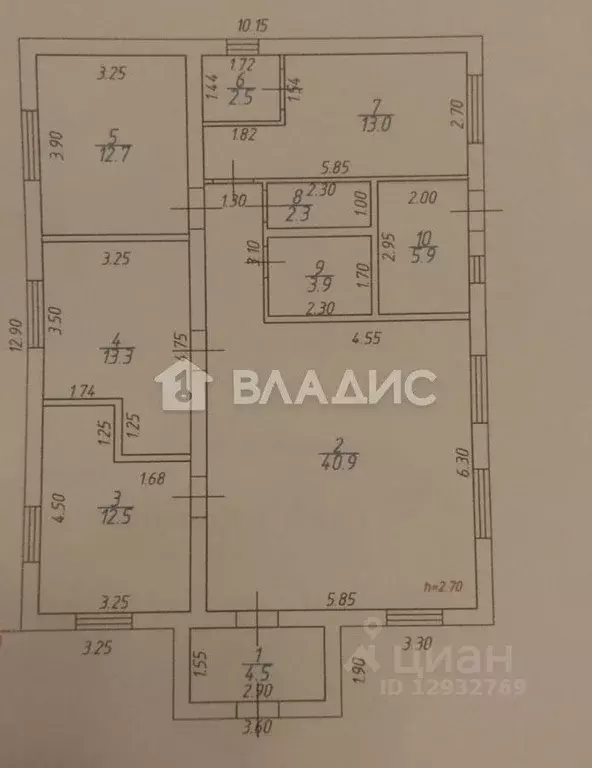 Дом в Пензенская область, с. Бессоновка ул. Придорожная, 19 (112 м) - Фото 1