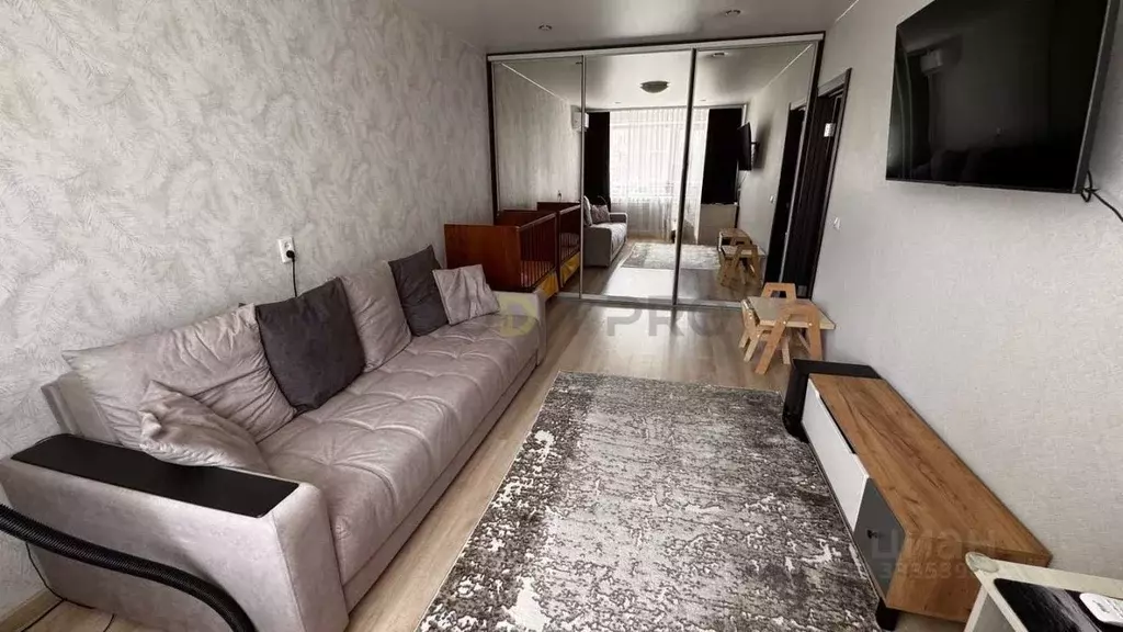 1-к кв. Алтайский край, Барнаул ул. Энтузиастов, 32 (34.0 м) - Фото 1