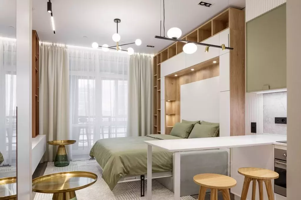 Студия Москва Флотская ул., 7к3 (33.3 м) - Фото 1