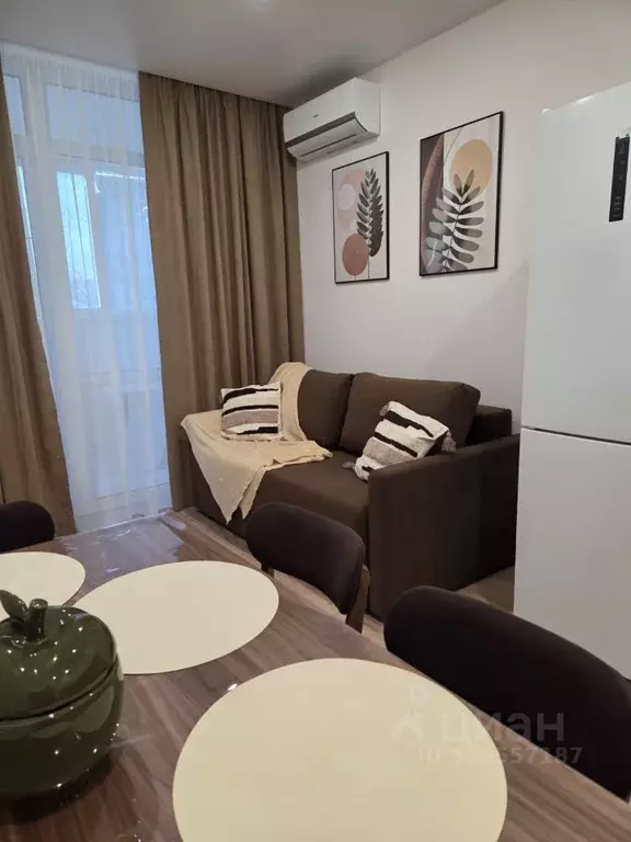 1-к кв. Краснодарский край, Краснодар Новая Елизаветка мкр, ул. Имени ... - Фото 1