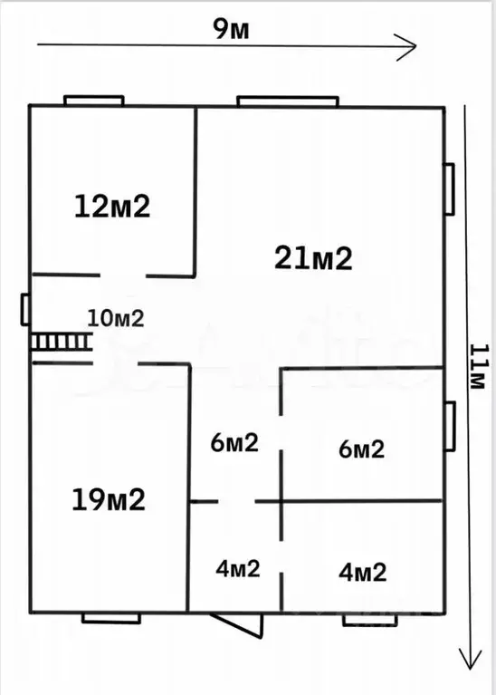 Дом в Челябинская область, Сосновский муниципальный округ, с. Большие ... - Фото 2