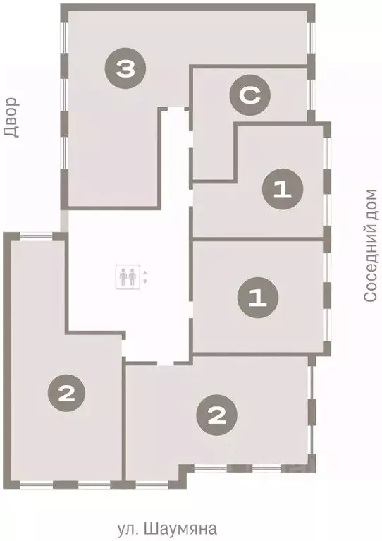 2-к кв. Свердловская область, Екатеринбург пер. Торфяной, 4 (75.3 м) - Фото 2