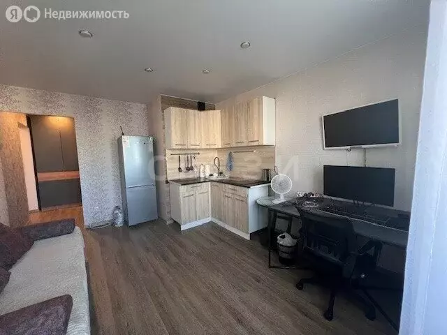 Квартира-студия: Тюмень, улица Константина Посьета, 7 (28.3 м) - Фото 1